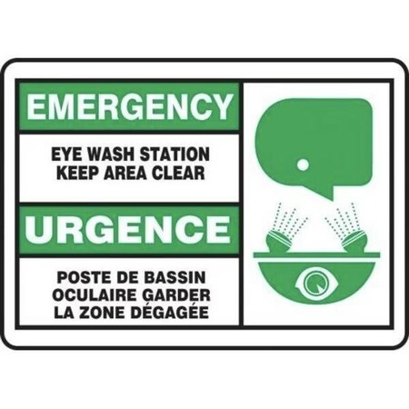 Accuform BILINGUAL Safety Sign SPANISH SBMLKT016XT SBMLKT016XT